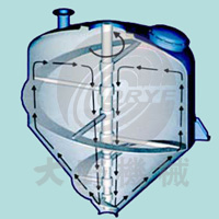 日本大野機(jī)械立式螺帶混合機(jī)運(yùn)行原理圖